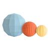 Mushie Nesting Spheres Sensory Toy - Powder Blue - 1 stk.