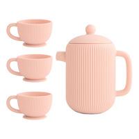 Mushie Silicone Tea Play Set - Blush - 1 stk.