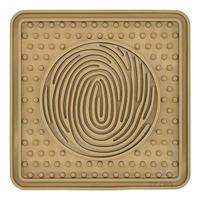 Hevea Slikkematte - Hunter Green - 1 stk.