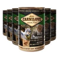 Carnilove Våtfor - and & fasan - 6 x 400 g.