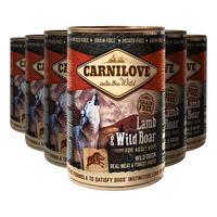 Carnilove Våtfor - lam & villsvin - 6 x 400 g.