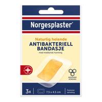 Norgesplaster Antibakteriell Bandasje, 7,5 x 4,5  - 3 stk.