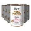 Brit Mono Protein våtfôr med kanin - 6 x 400 g.