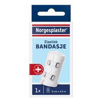 Norgesplaster Elastisk bandasje, 8 cm x 4,5 m - 1 stk.