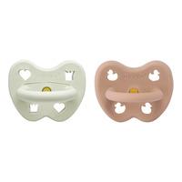 Hevea Naturgummi Smokker Ortho 3-36 mnd. - Hornbæk - 2 stk.