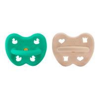 Hevea Naturgummi Smokker Rund 3-36 mnd. - Tisvilde - 2 stk.