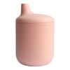 Mushie Silicone Sippy Kopp Blush - 1 stk.