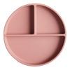 Mushie Silikone Tallerken Room Divider Blush - 1 stk.
