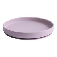 Mushie Silikone Tallerken Soft Lilac - 1 stk.