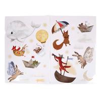 Filibabba Wallstickers - Dreamy Adventurers - 1 stk.
