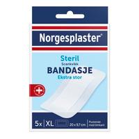 Norgesplaster Scankvikk Steril Bandasje, ekstra stor, 20 x 9,7 cm - 5 stk.