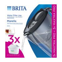 Brita Cool starter set graphite w/memo inkl. 3 Maxtra+ filtre