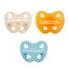 Hevea sut, Trial Trio-Pack, Newborn 0+ mnd, Natural, Milky White & Baby Blue - 3 stk.
