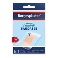 Norgesplaster Scankvikk Vanntett Bandasje, 5,4 x 7,6 cm - 5 stk.