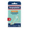 Norgesplaster Beskyttende Gnagsårplaster, hæl, XL - 4 stk.