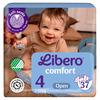 Libero Comfort 4 åpne bleier 7-12 kg - 37 stk.