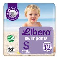 Libero Svømmebleie Str. S, 7-12 kg - 12 stk.