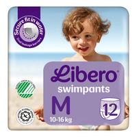Libero Svømmebleie Str. M, 10-16 kg - 12 stk.