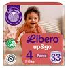 Libero Up&Go 4 Pouch bleie 7-10 kg - 33 stk.