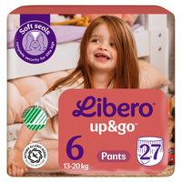 Libero Up&Go 6 Buksebleie 13-20 kg - 27 stk.