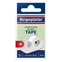 Norgesplaster Scanpor tape med dispenser, 2,5 cm x 10 m - 1 stk.