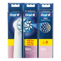 Oral-B Sensitive Clean Børstehoder - 9 stk.
