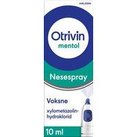Otrivin nesespray 1 mg/ml med mentol  - 10 ml.