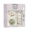 BIBS x Moomin Pacifier & Clip Gift Set - Ivory/Sage - 1 sett