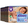 Libero Comfort 3 Åpen Bleie - 6 x 43 stk.