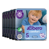 Libero Comfort 5 Åpen Bleie - 6 x 34 stk.