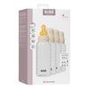 BIBS Babyflaske Rund Latex 270 ml Elfenben - 4 stk.