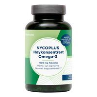 Nycoplus høykonsentrert omega-3 kapsler 1000mg- 120 stk
