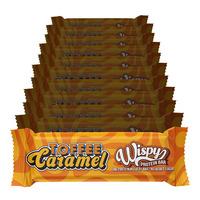 Wispy Proteinbar Toffee Caramel - 10 stk.