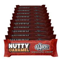 Wispy Proteinbar Nutty Caramel - 10 stk.