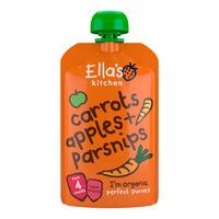 Ella's Kitchen Gulrot, Eple & Pastinakk 4+ mnd. Ø - 120 g