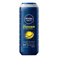 Nivea Men Power Fresh Shower Gel - 500 ml.