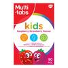 Multi-Tabs Kids Bringebær/jordbær - 90 tyggetabletter.