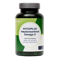 Nycoplus høykonsentrert omega-3 kapsler 1000mg- 120 stk