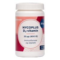 Nycoplus D3-vitamin 20 mcg - 100 tabl.