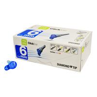 MyLife Clickfine penkanyle, steril, 6 mm - 100 stk.