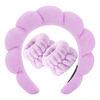 UNIQ Spa Bubble Hairband og Microfibre Bracelet - 1 sett.