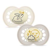 MAM Original Night smokk, 6-16 mnd., Nøytral - 2 stk.