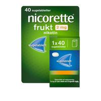 Nicorette Sugetabletter 2mg Frukt - 40 stk.