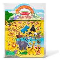 Melissa and Doug Puffy Klistremerker - Safari - 1 stk.