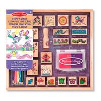 Melissa and Doug Stempelsett - Eventyrhage - 1 stk.