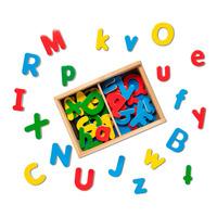 Melissa and Doug Magnetisk Trealfabet - 1 stk.