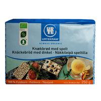 Urtekram Food Fullkornsknekkebrød m. Spelt Ø - 250 g.