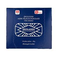 Økologisk påleggssjokolade, mørk - 80g