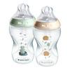 Tommee Tippee Natural Start Tåteflaske 340 ml. - Deco Mix - 2 stk.