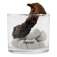 Meraki Duftfrisker - Lavastone & Wood - Hvit - 1 stk.